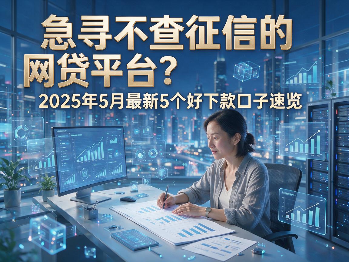 急寻不查征信的网贷平台？2025年5月最新5个好下款口子速览