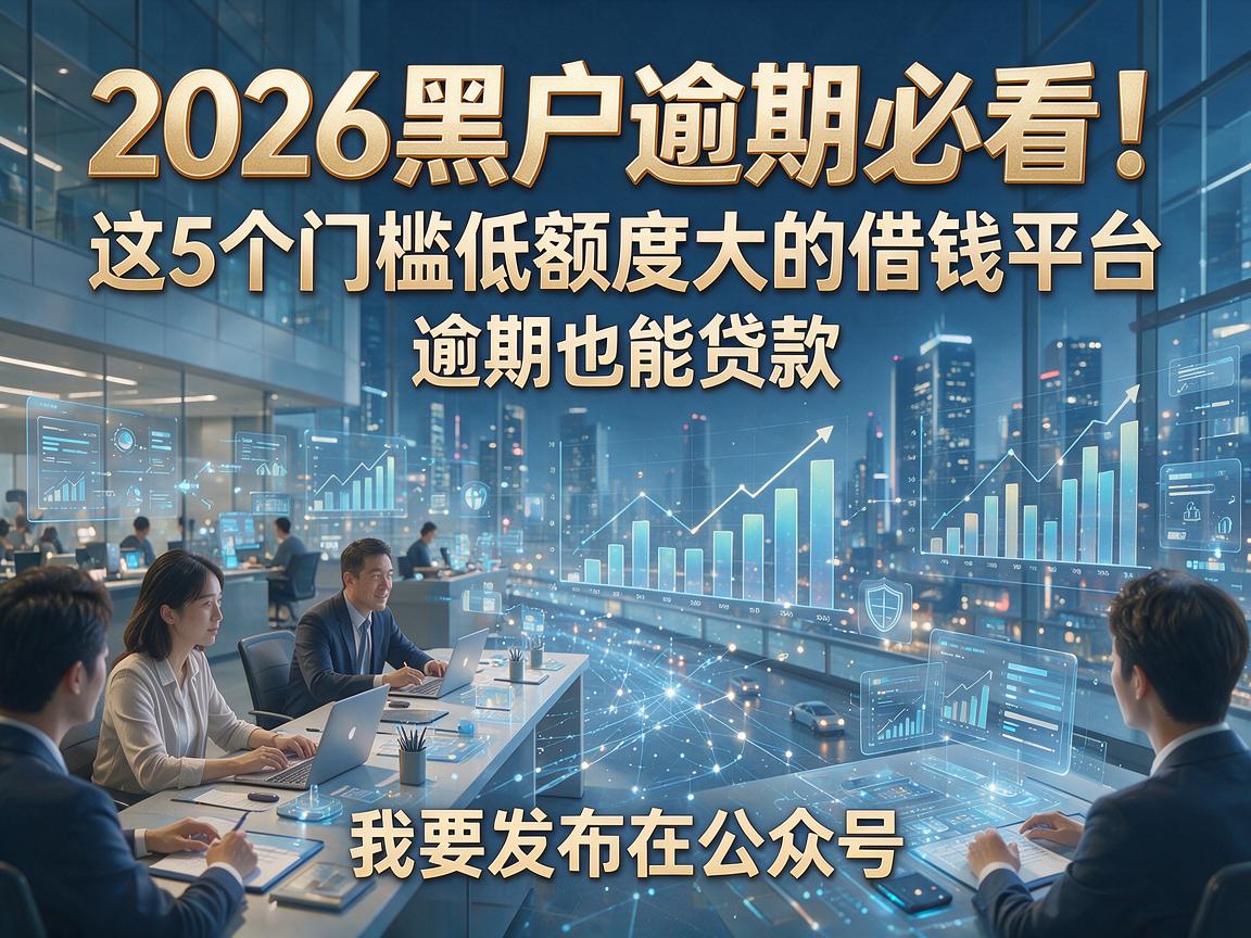 2026黑户逾期必看！这5个门槛低额度大的借钱平台，逾期也能贷款