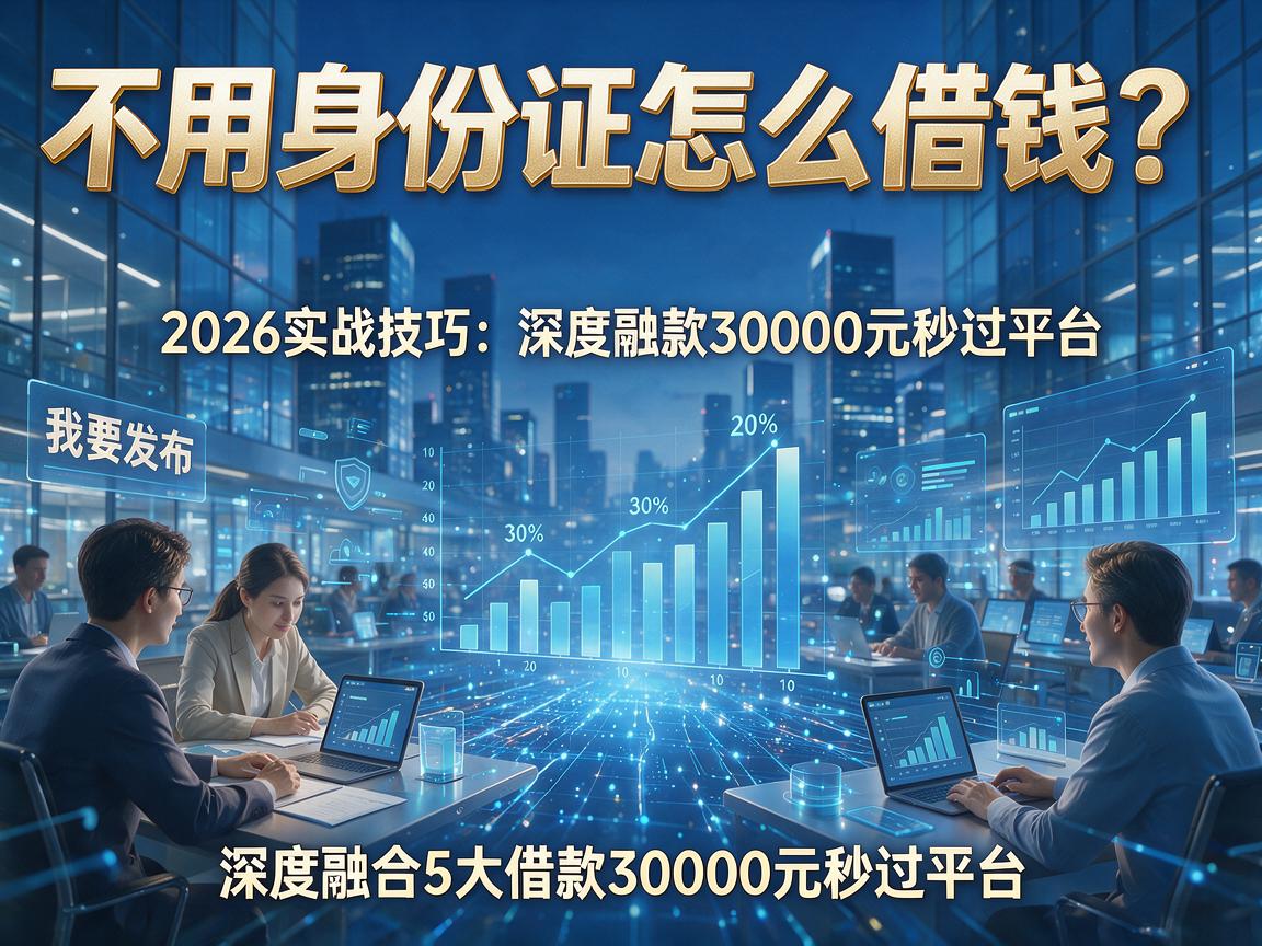 不用身份证怎么借钱?2026实战技巧:深度融合5大借款30000元秒过平台