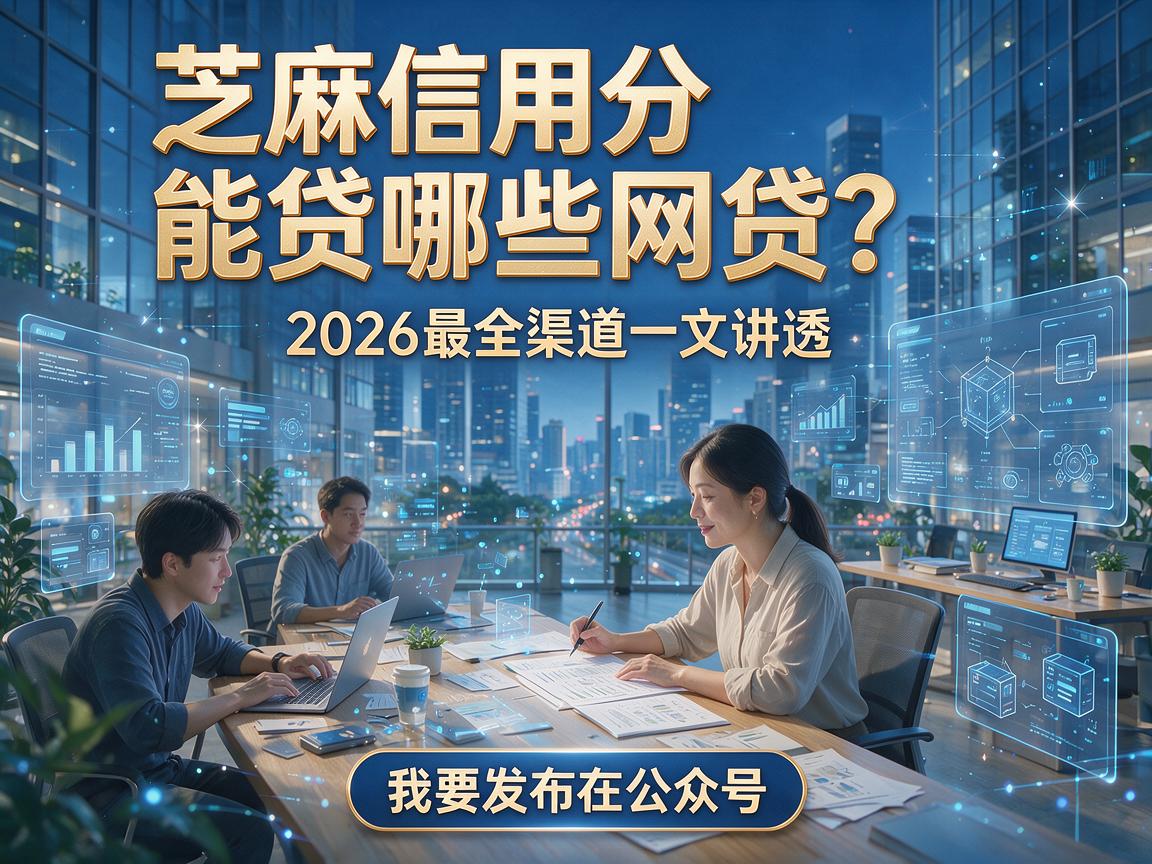 芝麻信用分能贷哪些网贷？2026最全渠道一文讲透！