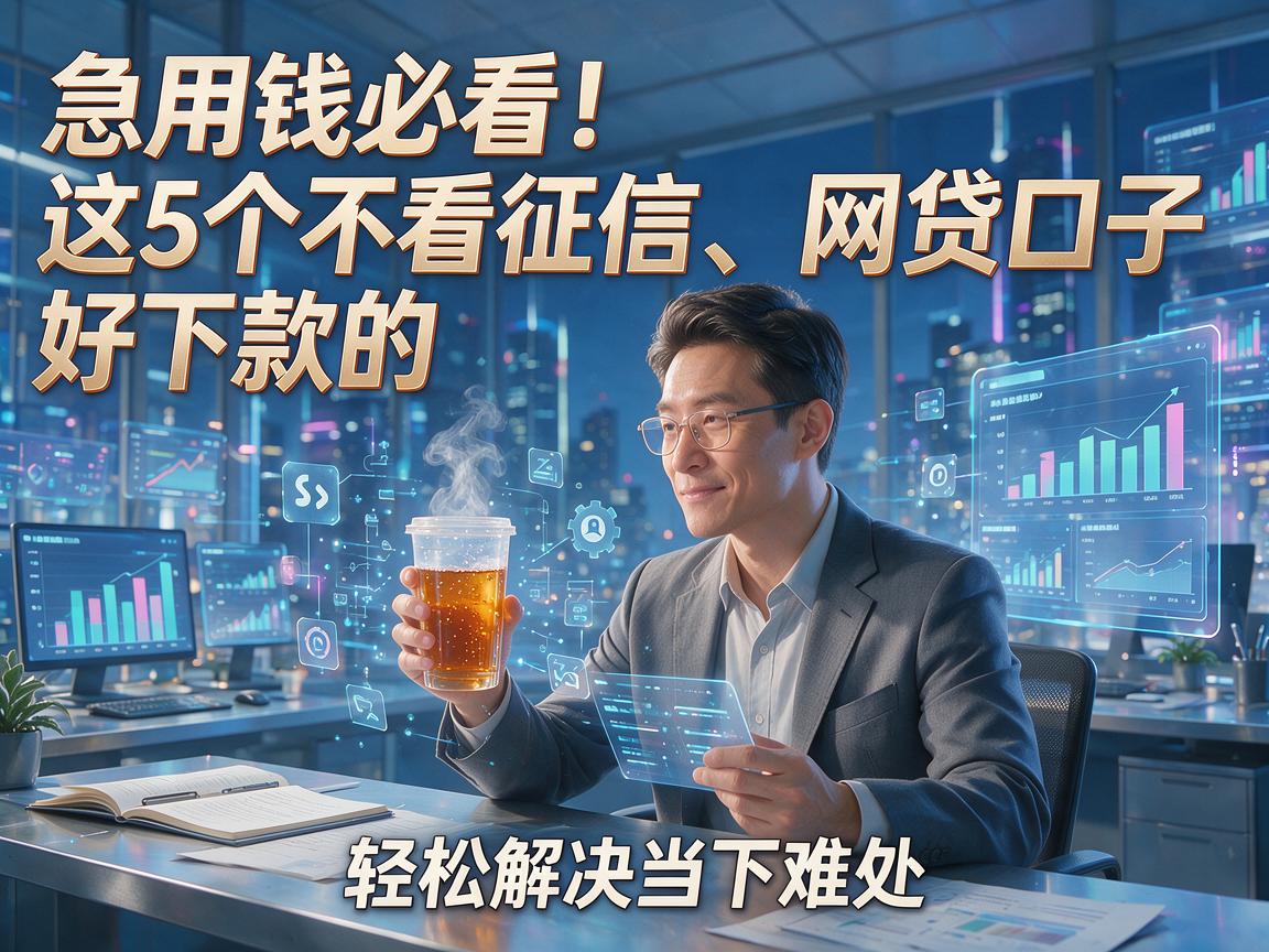 急用钱必看！这5个不看征信、好下款的网贷口子，轻松解决当下难处