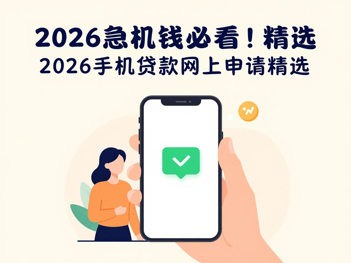 急用钱必看！2026手机贷款网上申请精选：这5类网贷平台最贴合应急场景