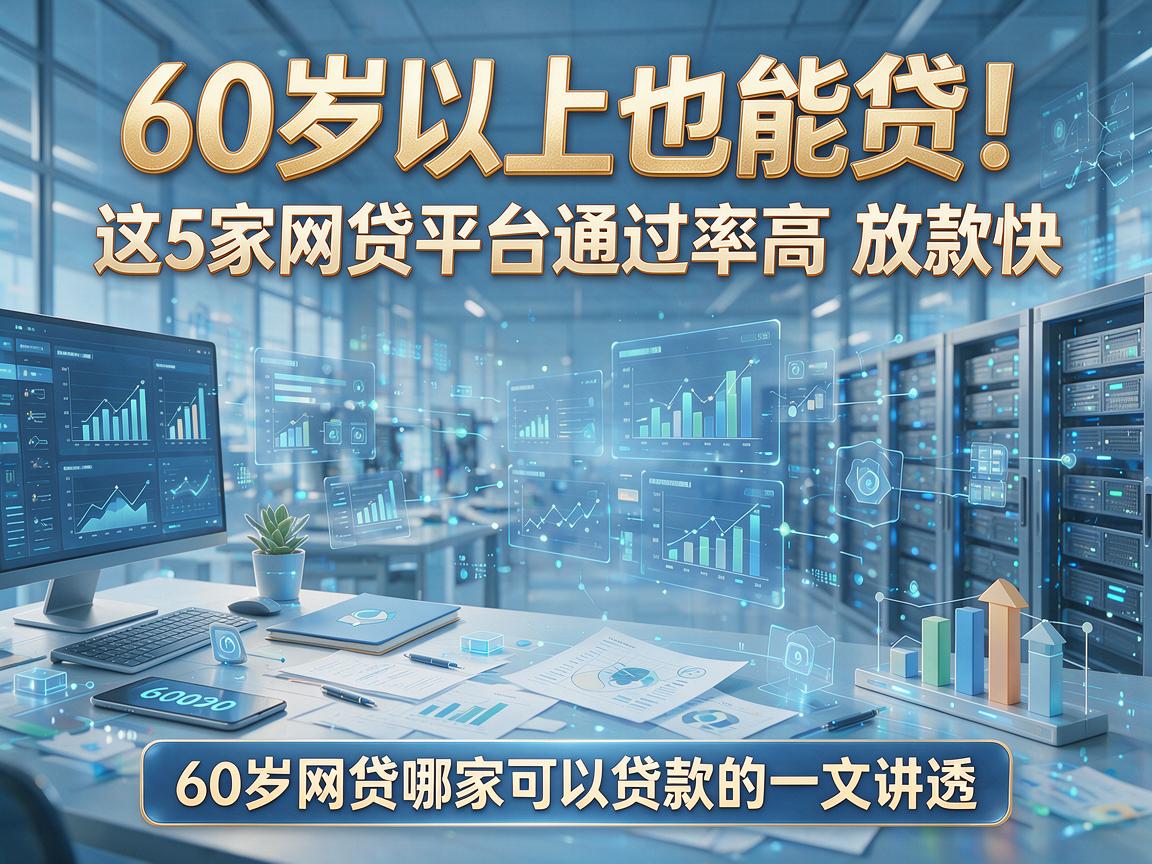 60岁以上也能贷!这5家网贷平台通过率高、放款快,60岁网贷哪家可以贷款的一文讲透