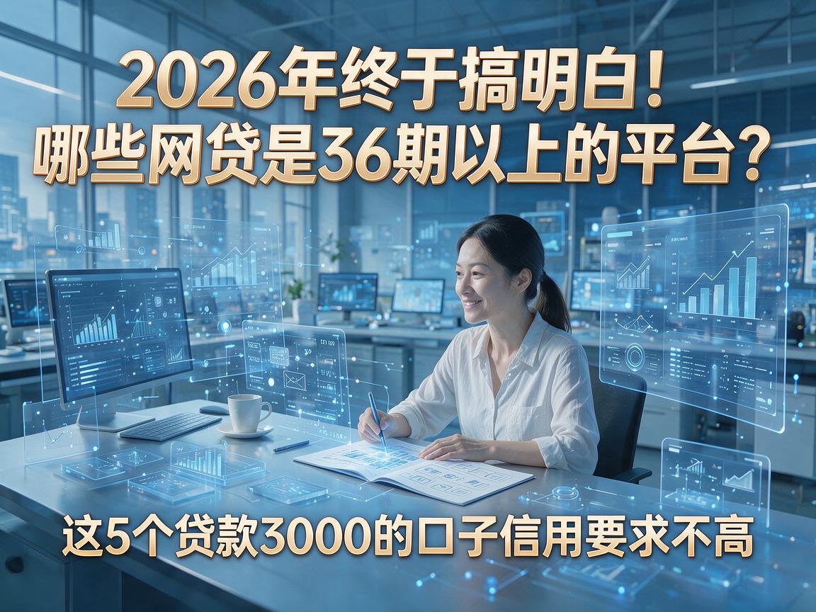 2026年终于搞明白!哪些网贷是36期以上的平台?这5个贷款3000的口子信用要求不高