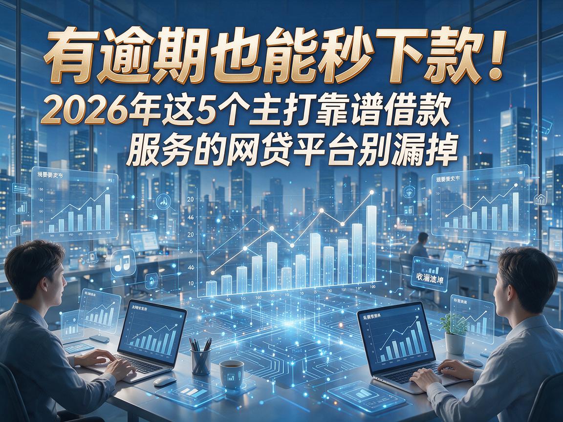 有逾期也能秒下款!2026年这5个主打靠谱借款服务的网贷平台别漏掉