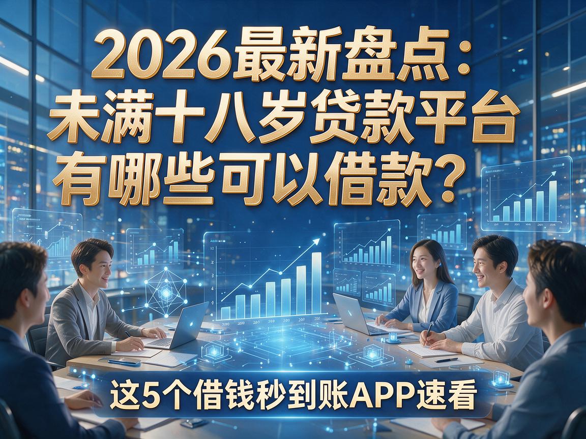 2026最新盘点：未满十八岁贷款平台有哪些可以借款？这5个借钱秒到账APP速看
