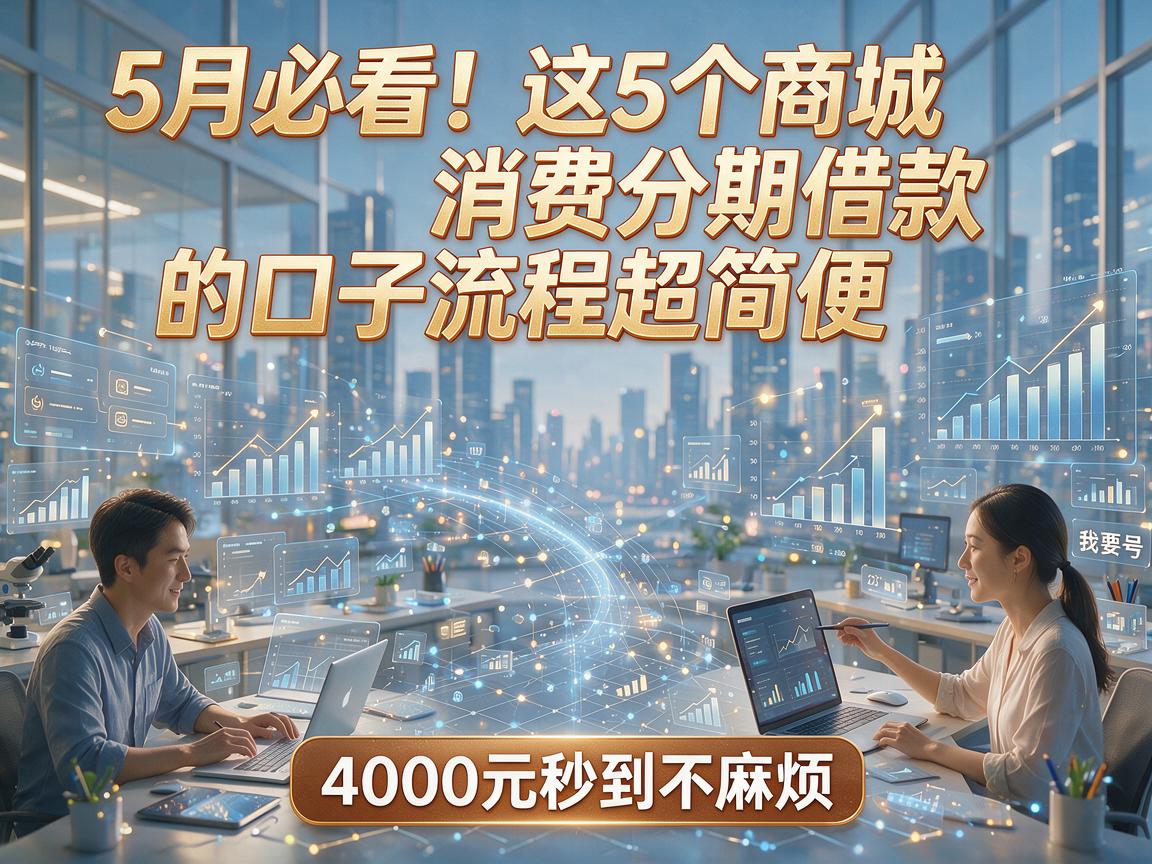 5月必看！这5个商城消费分期借款的口子流程超简便，4000元秒到不麻烦