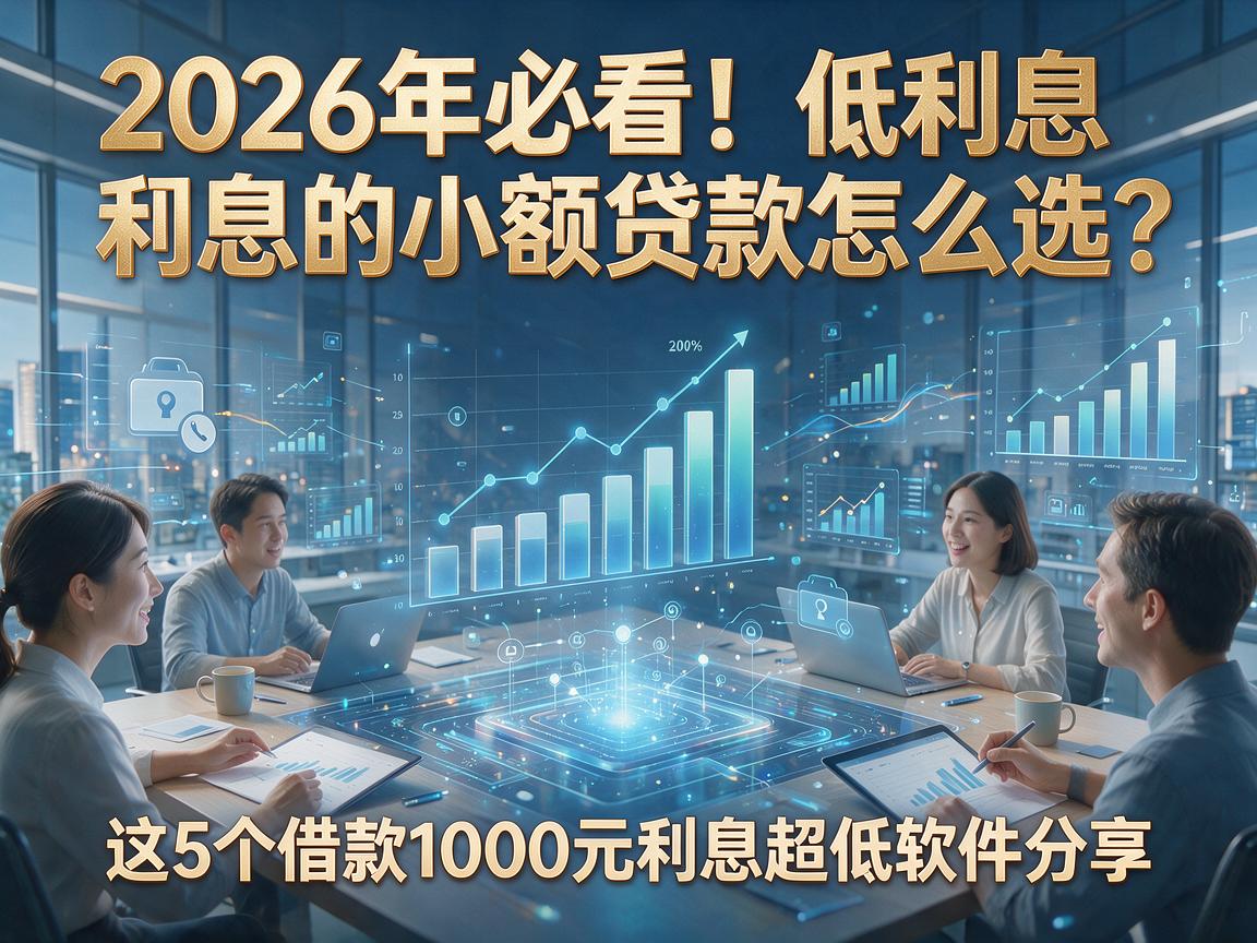 2026年必看!低利息的小额贷款怎么选?这5个借款1000元利息超低软件分享