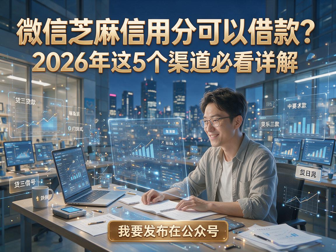 微信芝麻信用分可以借款？2026年这5个渠道必看详解！