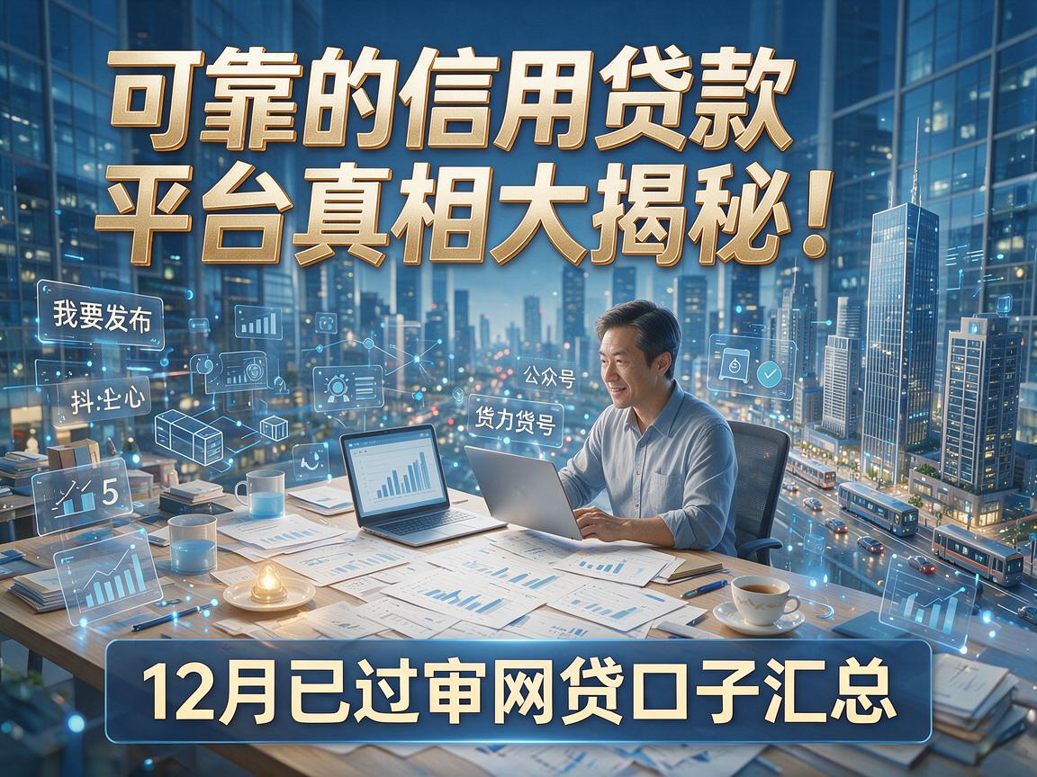 可靠的信用贷款平台真相大揭秘！附5个12月已过审网贷口子汇总