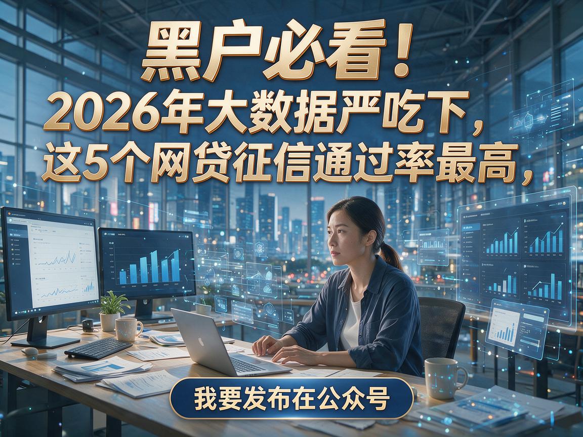 黑户必看!2026年大数据严筛下,这5个网贷征信通过率最高