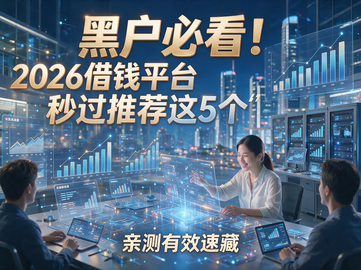 黑户必看！2026借钱平台秒过推荐这5个，亲测有效速藏！