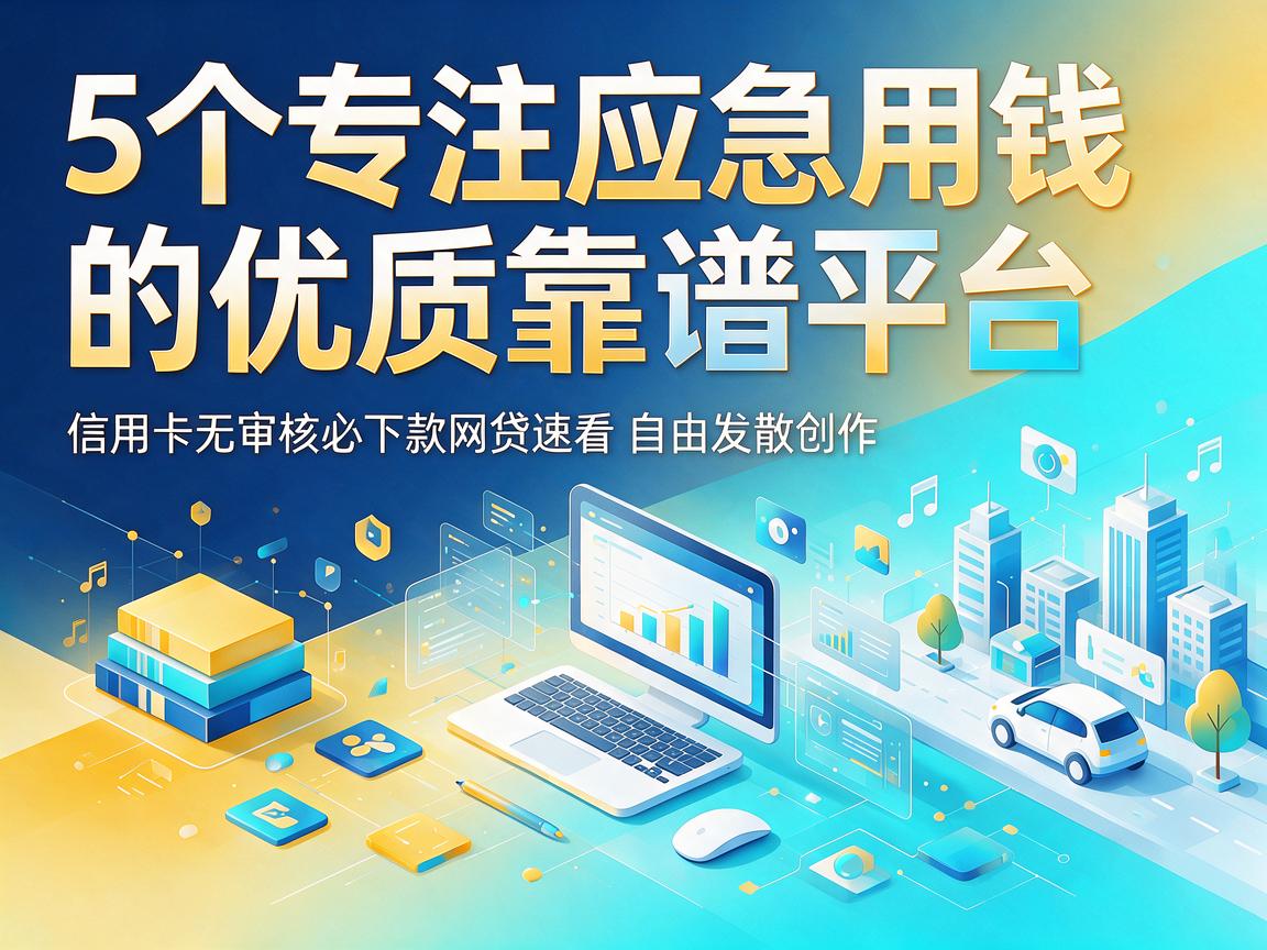 5个专注应急用钱的优质靠谱平台,信用卡无审核必下款网贷速看