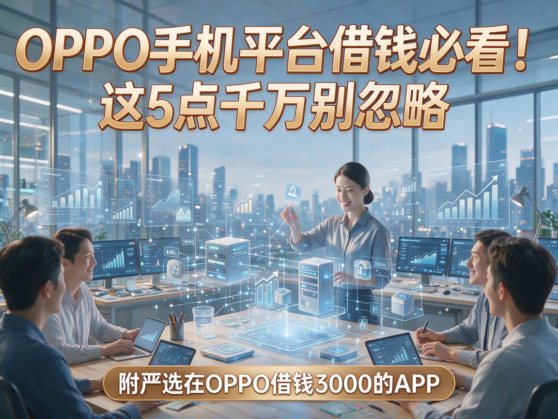 OPPO手机平台借钱必看!这5点千万别忽略,附严选在OPPO借钱3000的APP