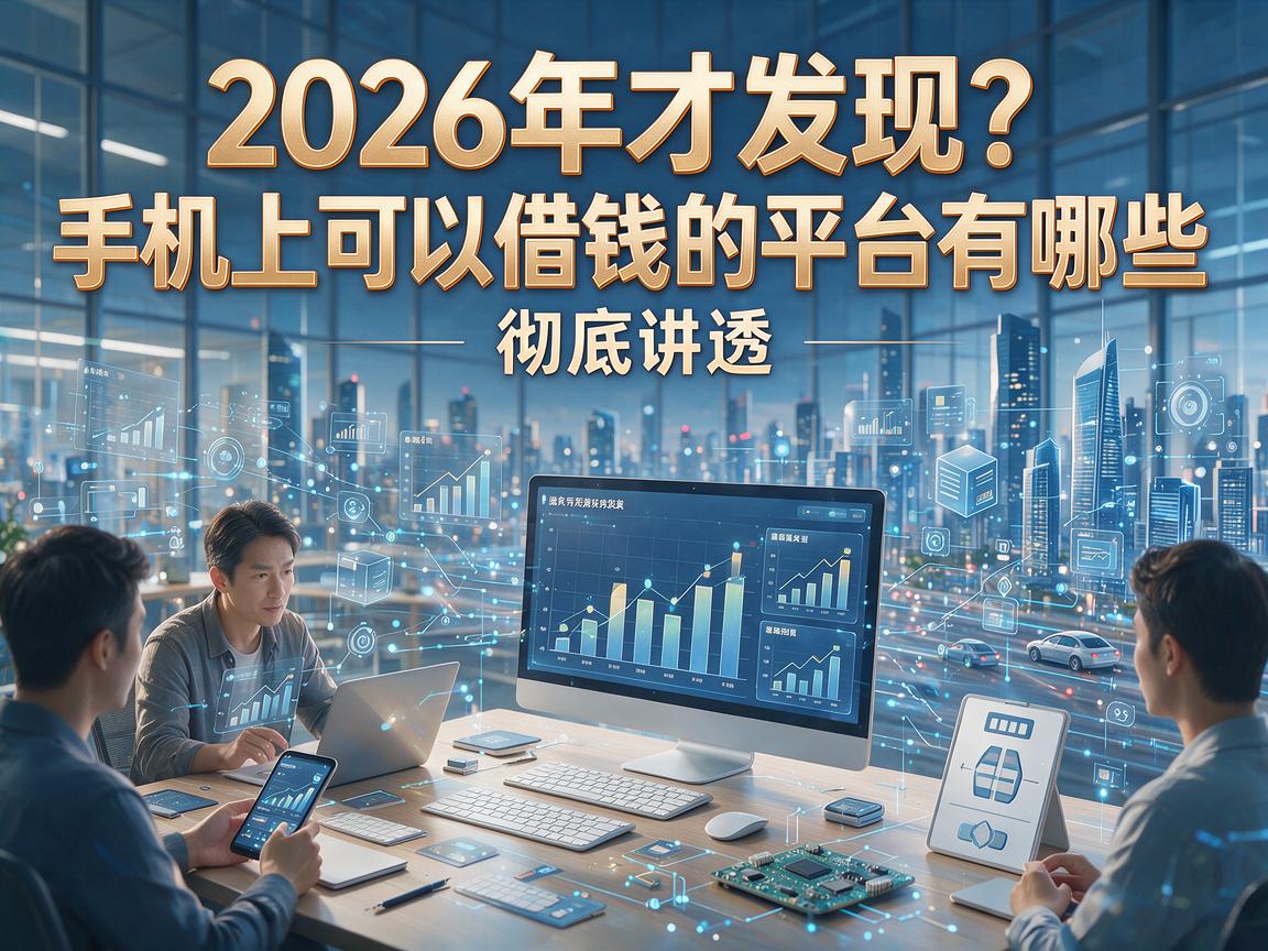 2026年才发现？手机上可以借钱的平台有哪些，这篇彻底讲透！